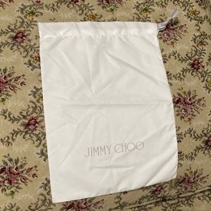 Dust bag JIMMY CHOO , authentic, 10 inches and 14 inches. Perfect condition.